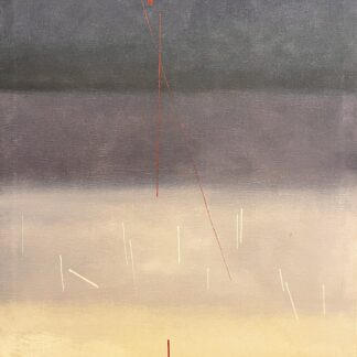 Valentino Vago ( 1931 - 2018 ) - M.G. 75 - Oil on canvas - 92 x 73 cm - 1975