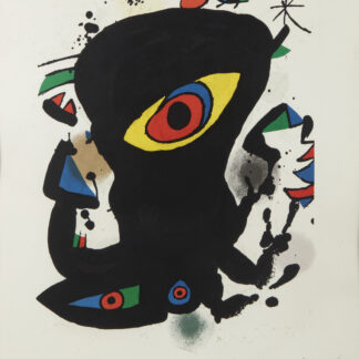 Joan Miró ( 1893 – 1983 ) - hand-signed Lithograph on Guarro paper – 1974