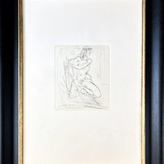 Lucio Fontana (1899-1968) - Nudo – Etching on paper – 1964