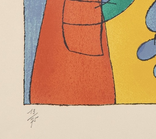 Joan miro (1893-1983) - Ubu Rey (Ubu Roi) - Color lithograph on Arches paper - 1966 - Image 3