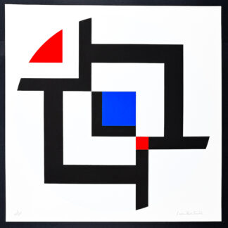 Leon Polk Smith (1906-1996) - Untitled - Serigraphy on Fabriano paper - 1983