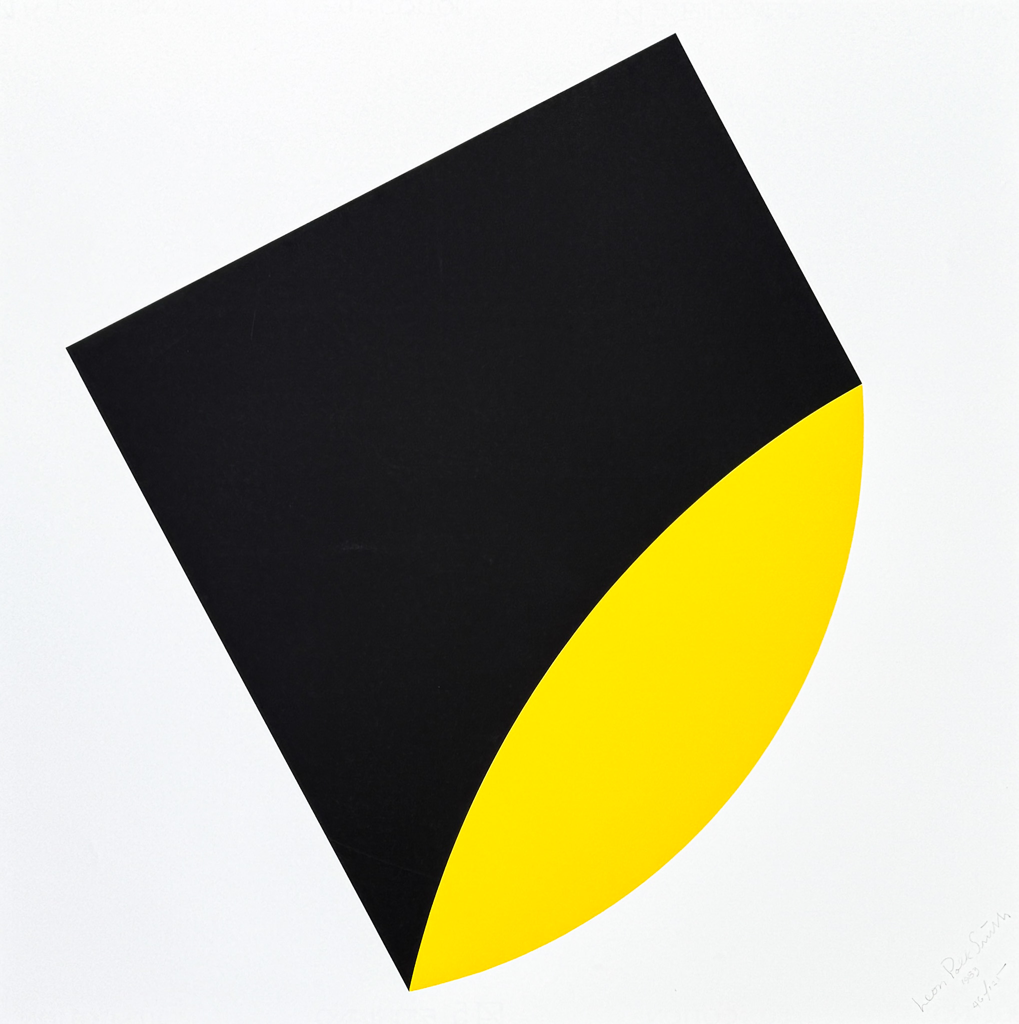 Leon Polk Smith (1906-1996) - Untitled - Serigraphy on Fabriano paper - 1983 - Image 2