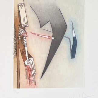 Wifredo Lam (1902-1982) - Coloured etching and aquatint - 1966