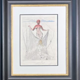 Salvador Dalí (1904-1989) - Hand watercolored drypoint etching on Japanese paper - 1969