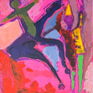 Marino Marini (1901–1980) - MARINO FROM SHAKESPEARE II - Color drypoint etching and aquatint on paper - 1978