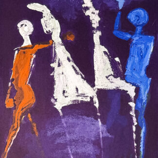 Marino Marini (1901–1980) - MARINO FROM SHAKESPEARE II - Color drypoint etching and aquatint on paper - 1978