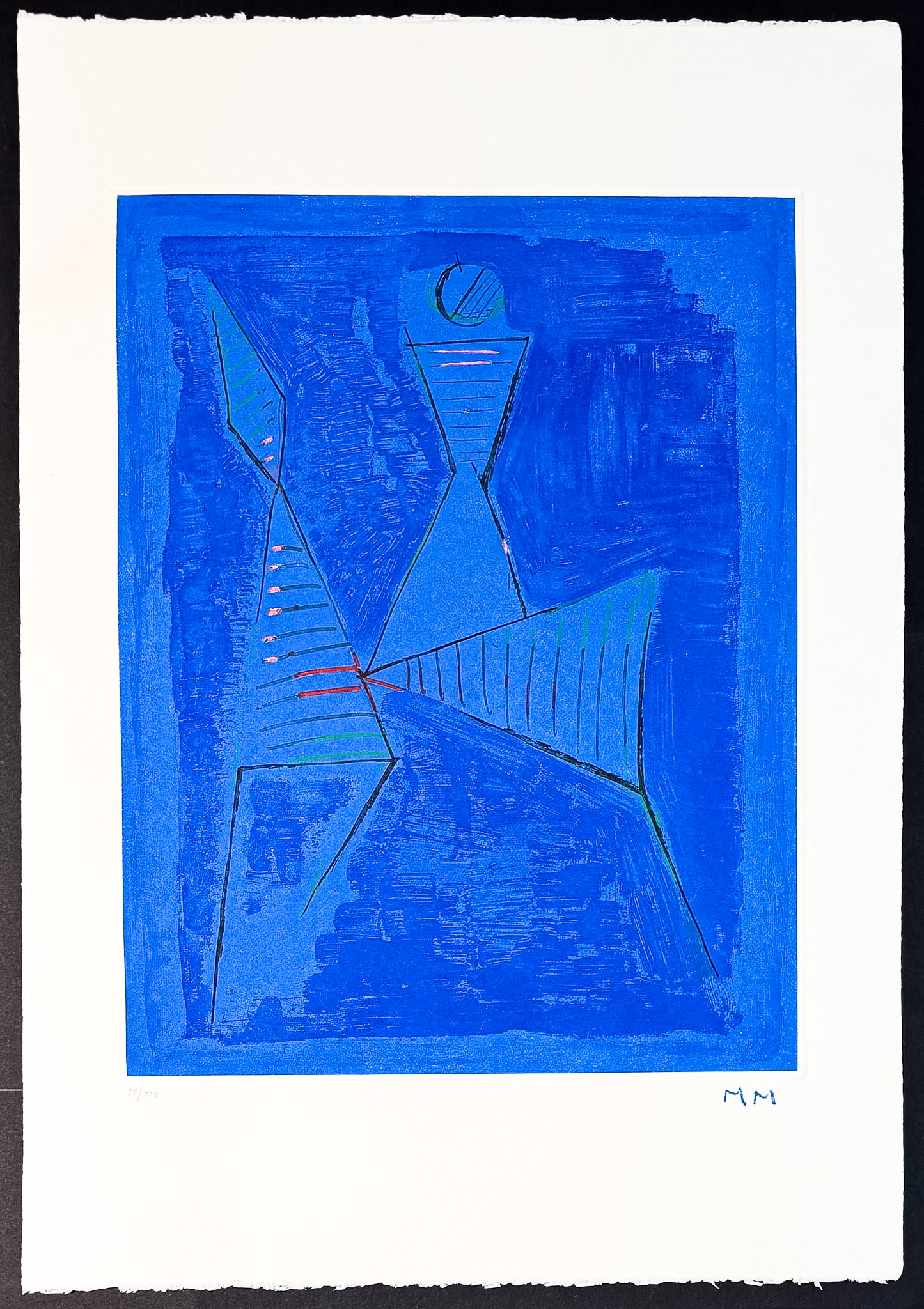 Marino Marini (1901–1980) - MARINO FROM GOETHE - Color drypoint etching and aquatint on Arches paper - 1979 - Image 2