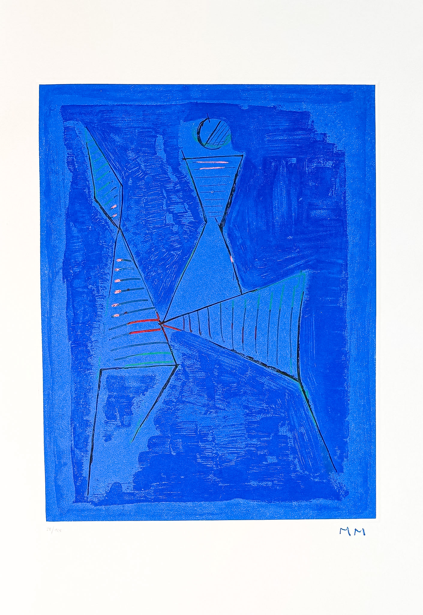 Marino Marini (1901–1980) - MARINO FROM GOETHE - Color drypoint etching and aquatint on Arches paper - 1979 - Image 3