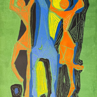Marino Marini (1901–1980) - MARINO FROM GOETHE - Color drypoint etching and aquatint on Arches paper - 1979