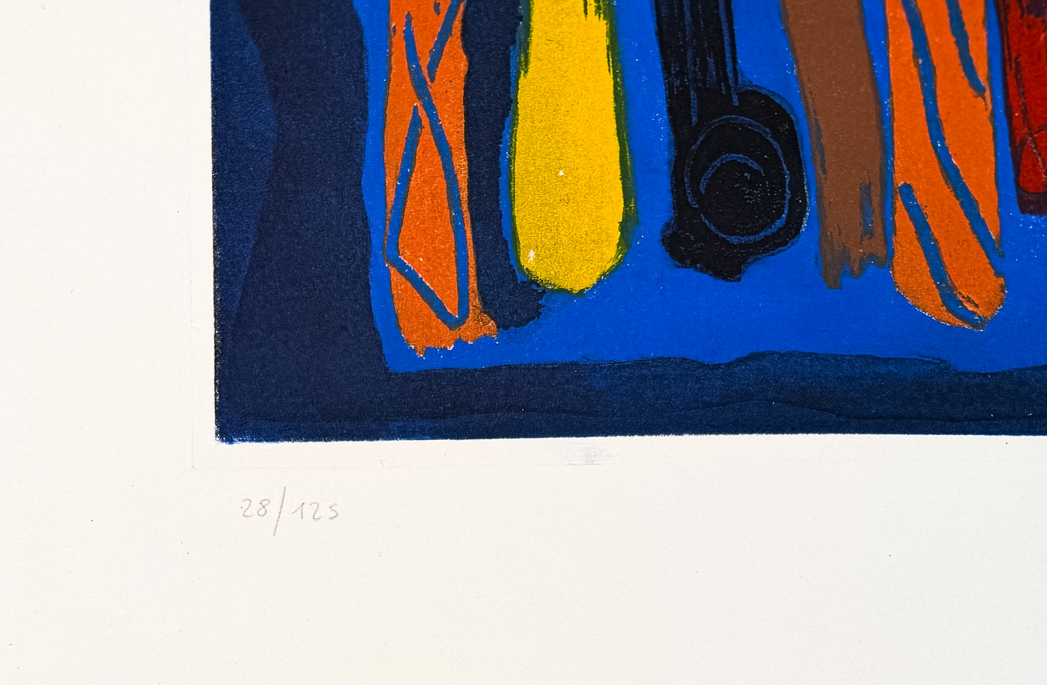 Marino Marini (1901–1980) - MARINO FROM GOETHE - Color drypoint etching and aquatint on Arches paper - 1979 - Image 4