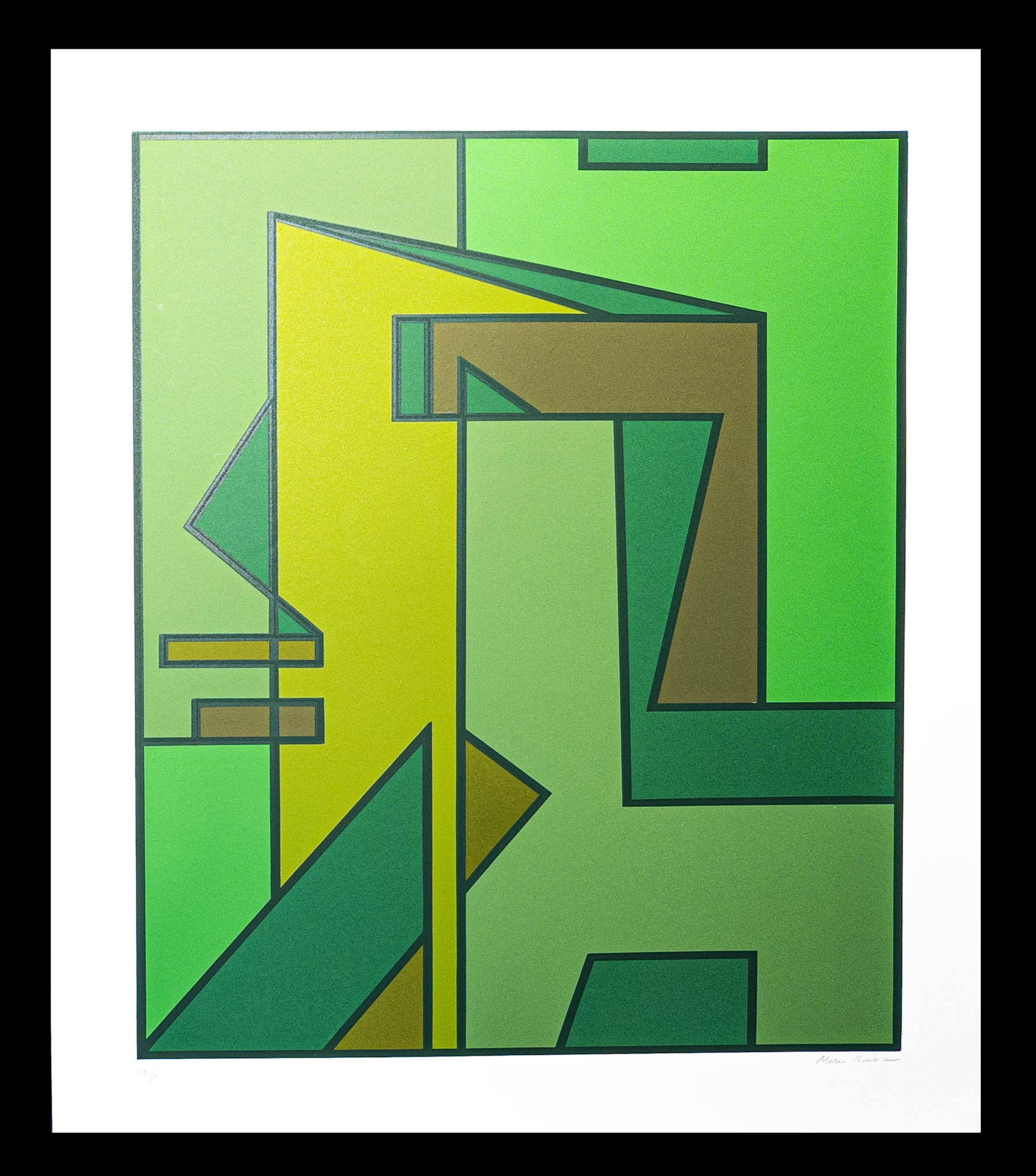 Mario Radice (1898–1987) - Color serigraphy on paper - 1978