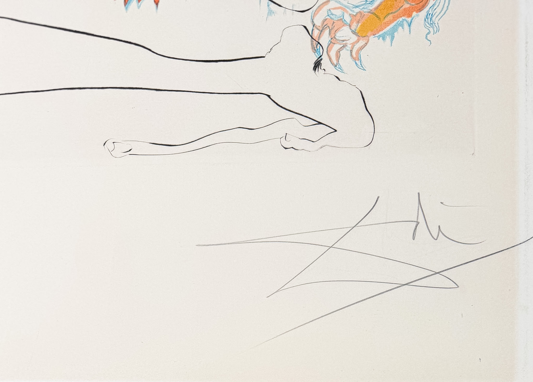 Salvador Dalí (1904–1989) - Colour etching and lithograph with embossing on paper - 1974 - Image 4