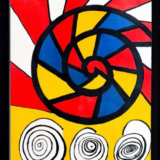Alexander Calder (1898–1976) - Phonograph - Color lithograph on paper - 1976