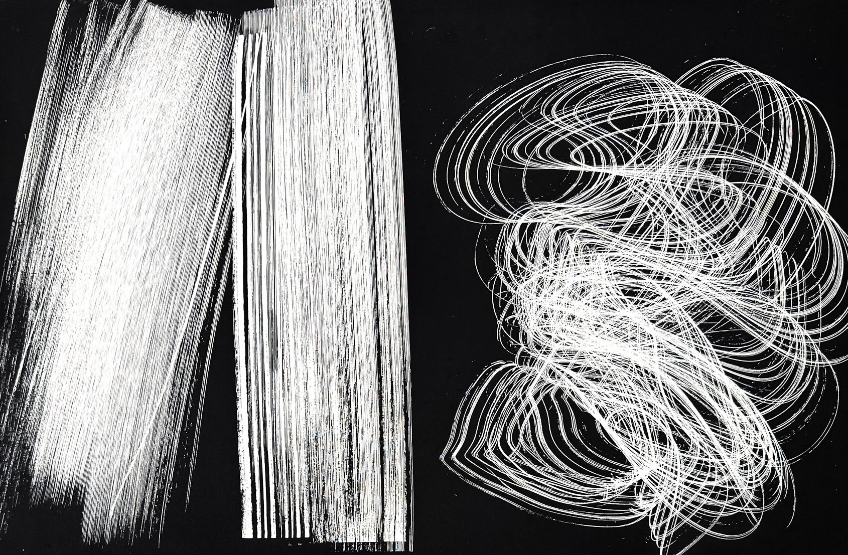 Hans Hartung (1904–1989) - L 1970-5 / Frandole, suite A, pl. V - Lithograph on Guarro paper - 1970 - Image 2