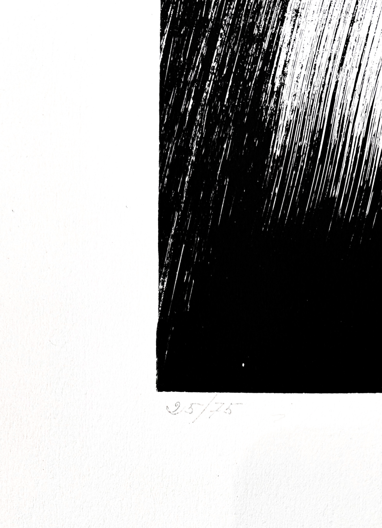 Hans Hartung (1904–1989) - L 1970-5 / Frandole, suite A, pl. V - Lithograph on Guarro paper - 1970 - Image 5