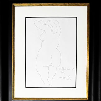 Pablo Picasso (1881–1973) - Femme vue de Dos - Etching on paper - 1956