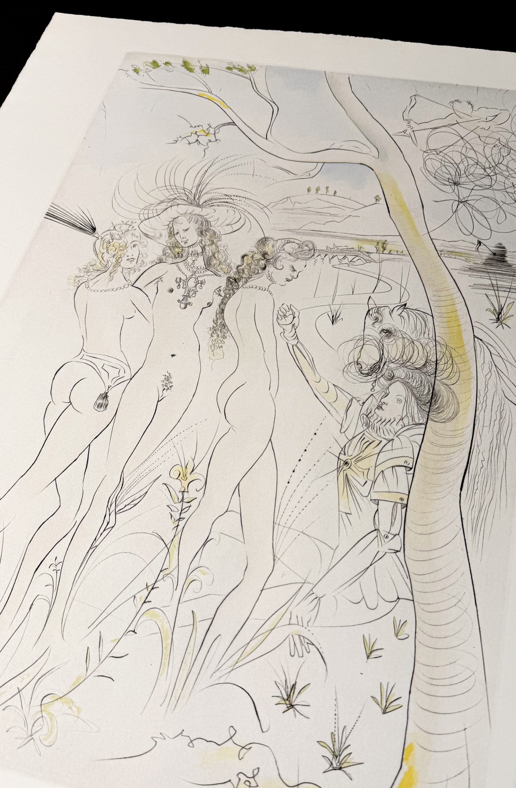 Salvador Dalí (1904–1989) - Jugement de Pâris - Drypoint etching - 1971 - Image 2