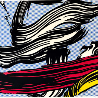 Roy Lichtenstein (1923–1997) - Brushstrokes - Screenprint on off-white wove paper - 1967