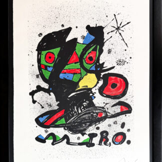Joan Miró (1893–1983) - ‘Mirò’ exhibition at the Galeria Maeght, Barcelona - Color lithograph on paper - 1978