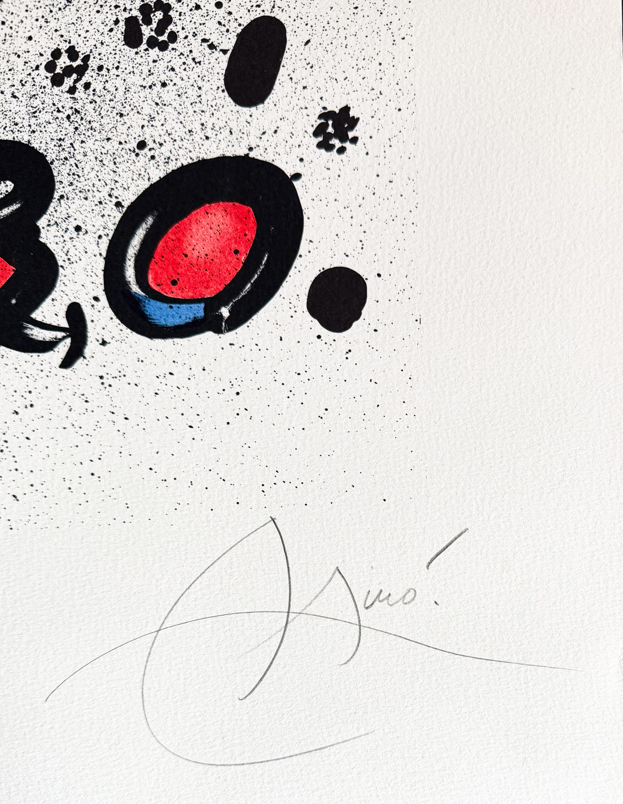 Joan Miró (1893–1983) - ‘Mirò’ exhibition at the Galeria Maeght, Barcelona - Color lithograph on paper - 1978 - Image 5