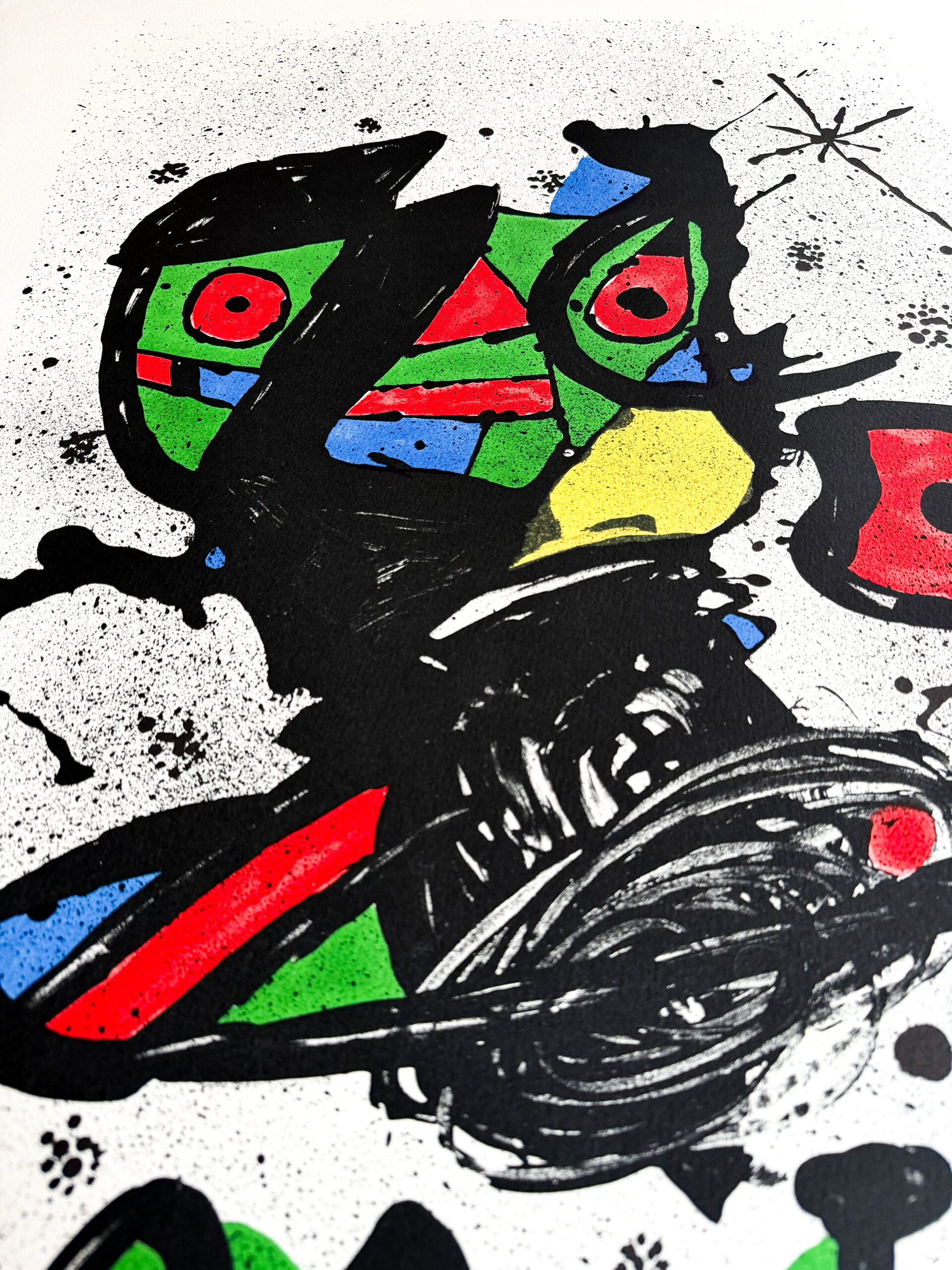 Joan Miró (1893–1983) - ‘Mirò’ exhibition at the Galeria Maeght, Barcelona - Color lithograph on paper - 1978 - Image 6