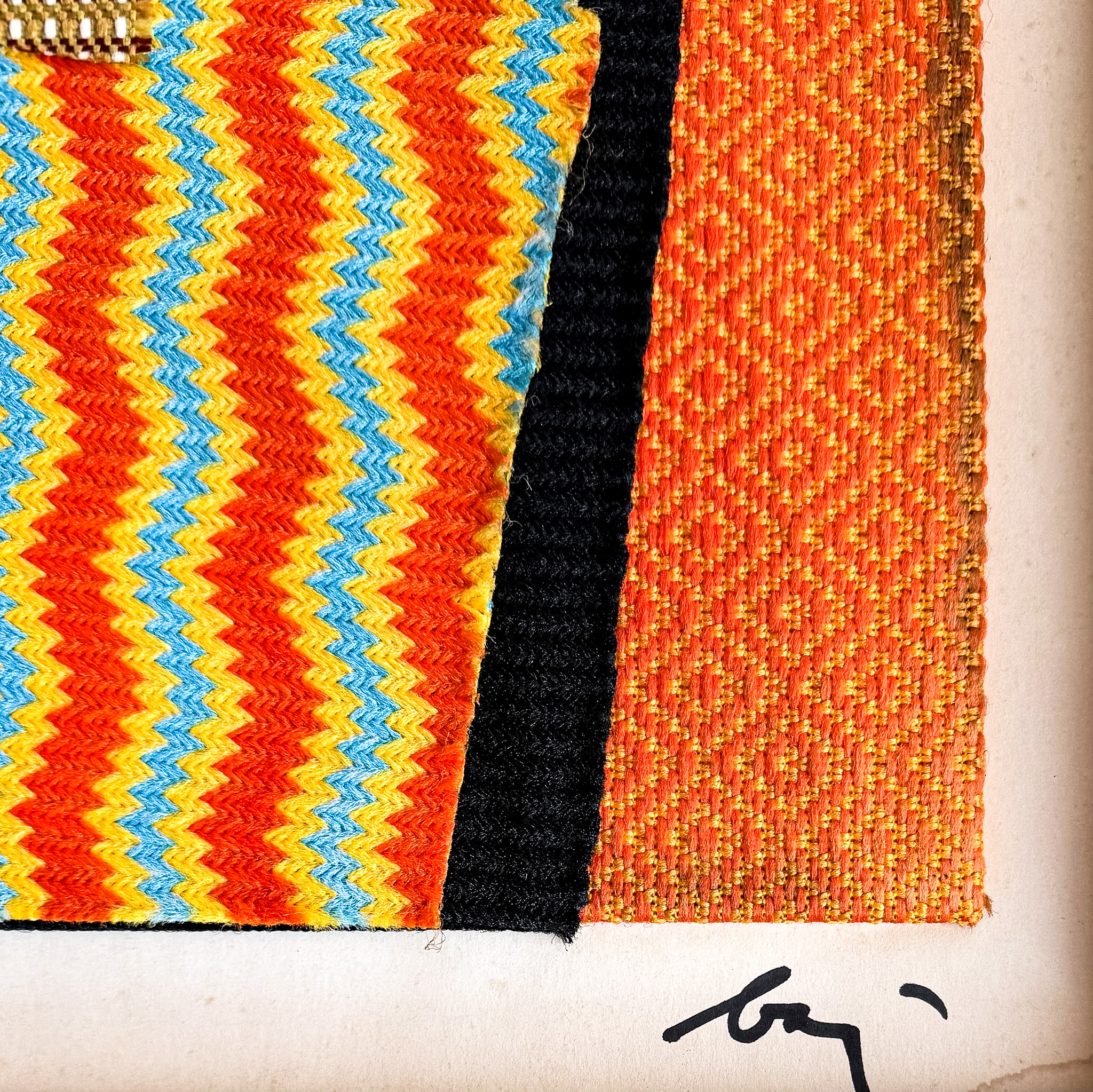 Enrico Baj (1924-2003) - Mr. Dupont De Nemours - Fabrics and collage on board - 1969 - Image 4
