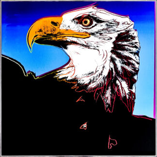 Andy Warhol (1928–1987) - Bald Eagle (from ‘Endangered Species’ series) - Color screen print on Lenox Museum Board - 1983