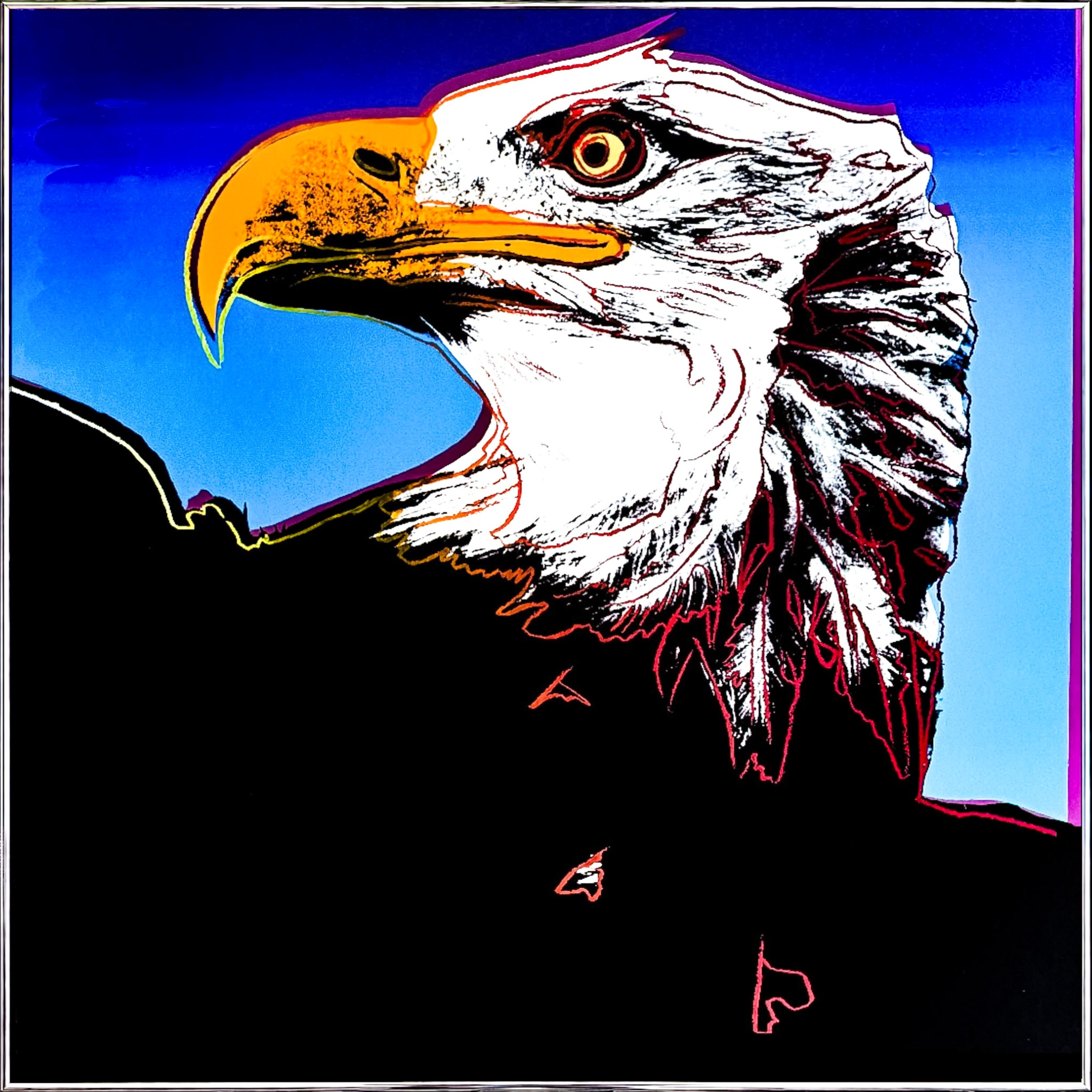 Andy Warhol (1928–1987) - Bald Eagle (from ‘Endangered Species’ series) - Color screen print on Lenox Museum Board - 1983