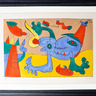 Joan Mirò (1893-1983) – Untitled (from 'Ubu Roi') – Color lithograph on Arches paper – 1966