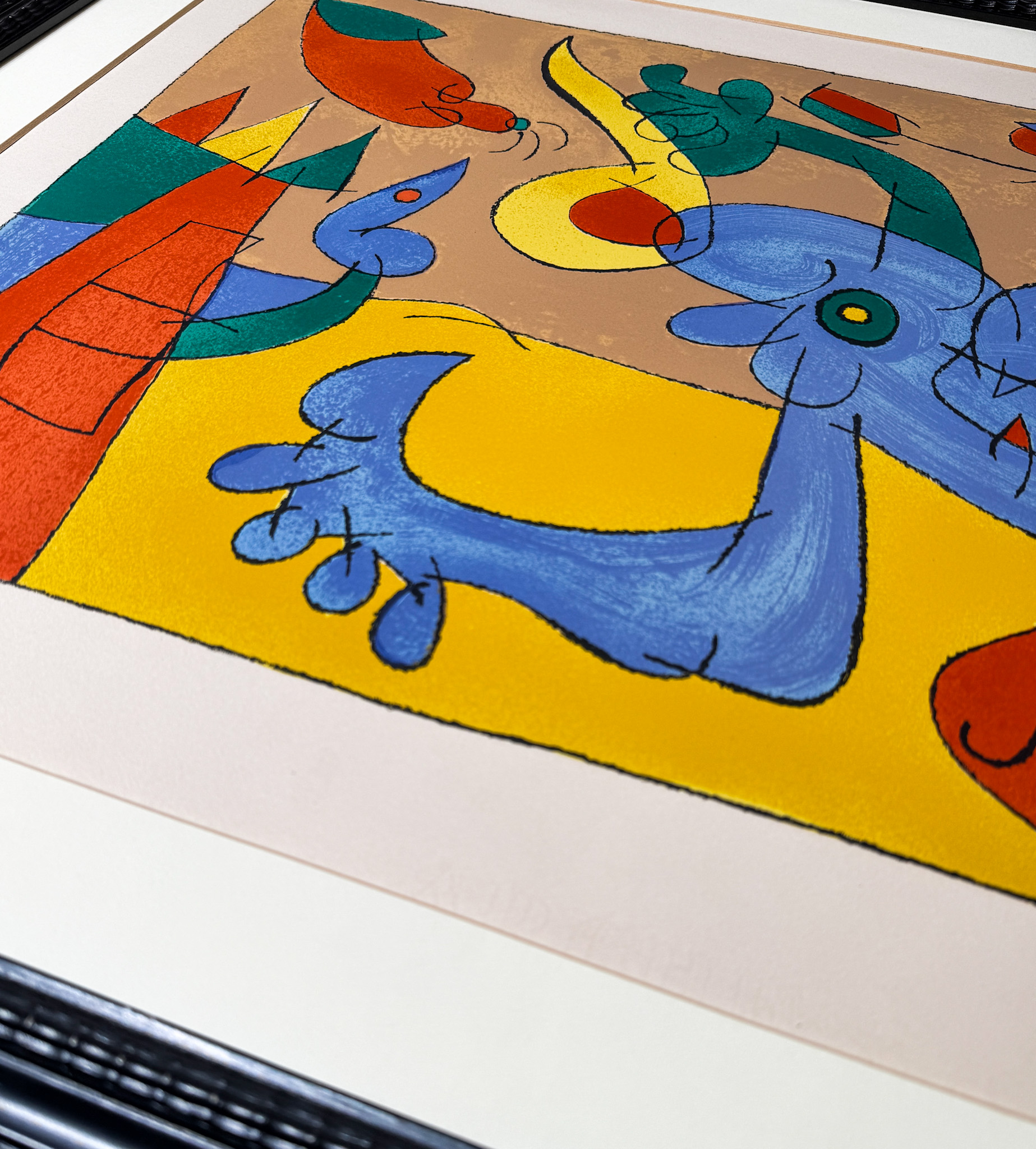 Joan Mirò (1893-1983) – Untitled (from 'Ubu Roi') – Color lithograph on Arches paper – 1966 - Image 7