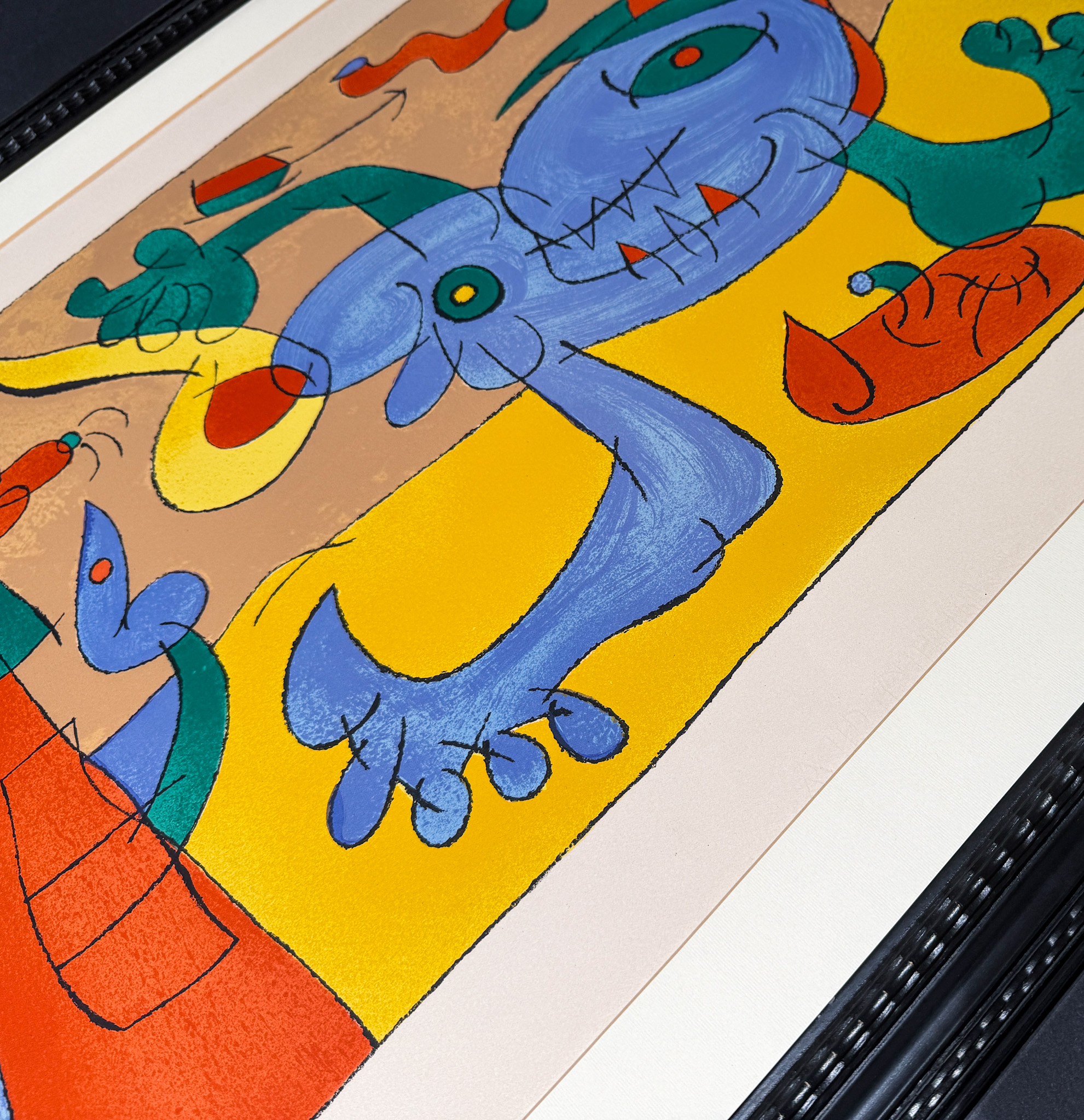 Joan Mirò (1893-1983) – Untitled (from 'Ubu Roi') – Color lithograph on Arches paper – 1966 - Image 9