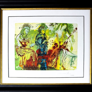 Salvador Dalí (1904–1989) - L'Été (from 'Les Quatre Saisons') - Color lithograph on Arches paper - 1972