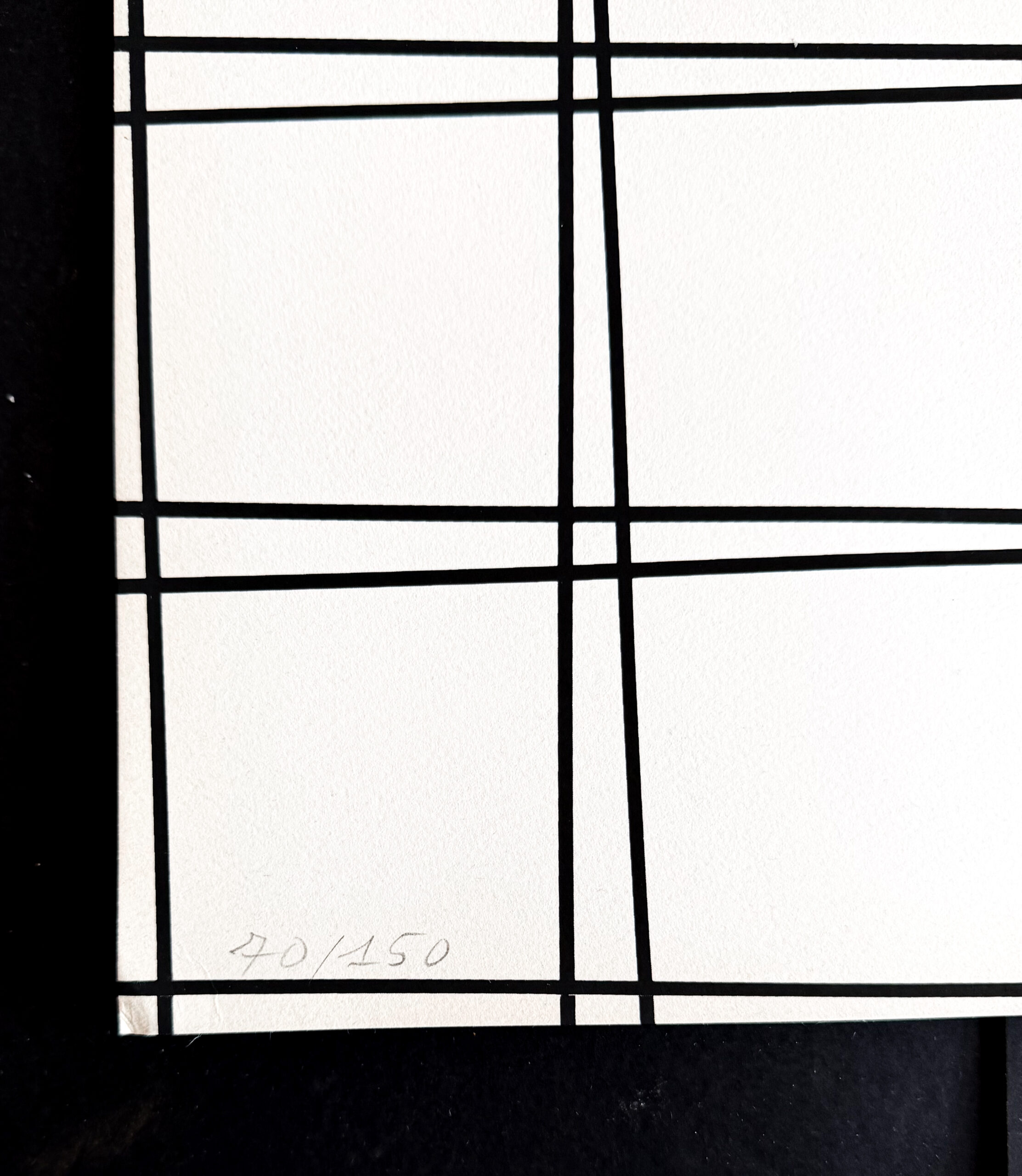 François Morellet - Untitled - Screenprint on paper - 1975 - Image 4