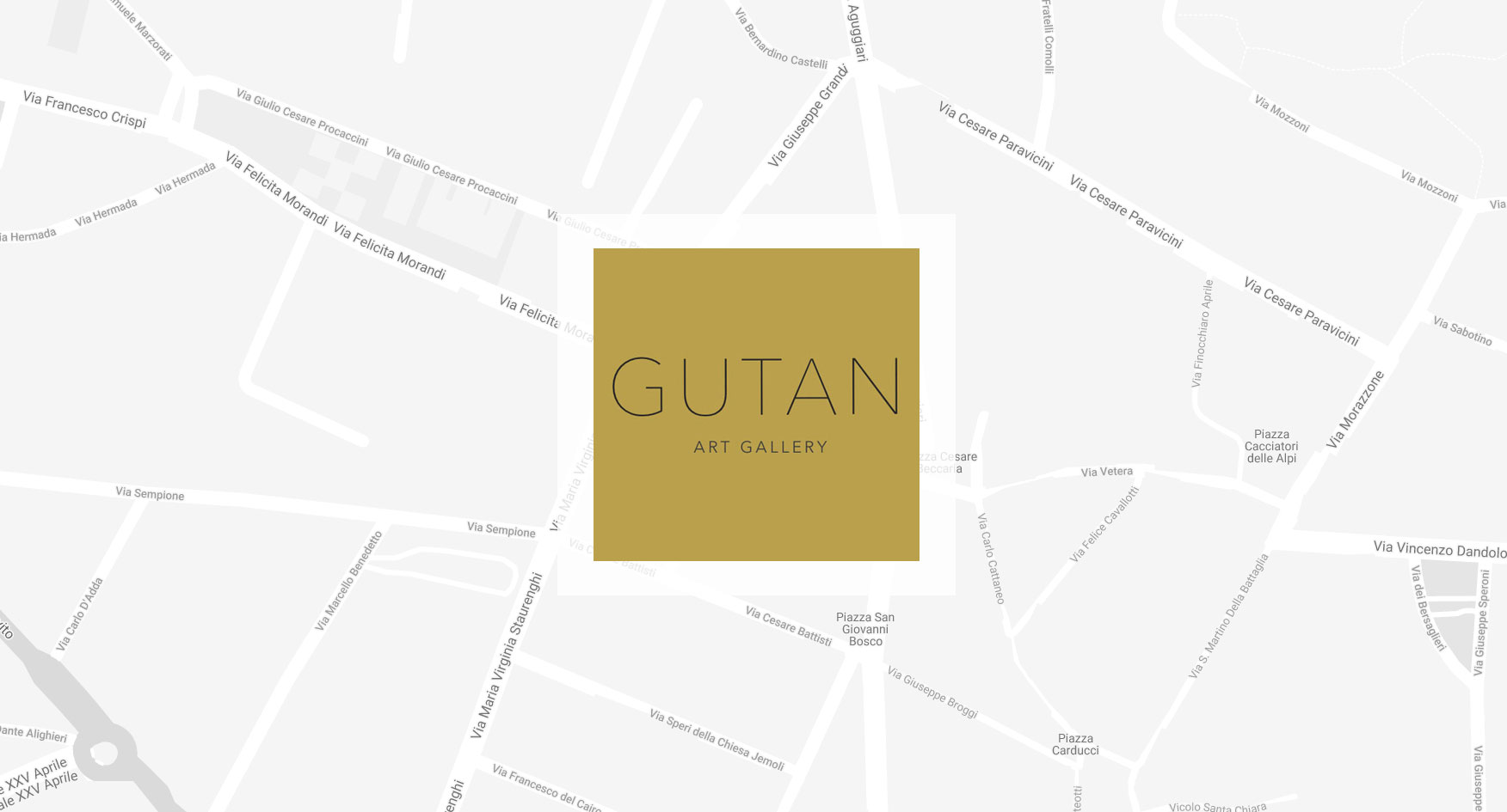 Gutan Art Gallery Varese Maps